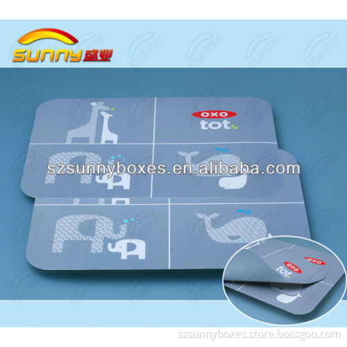 design your own plastic placemats and coasters